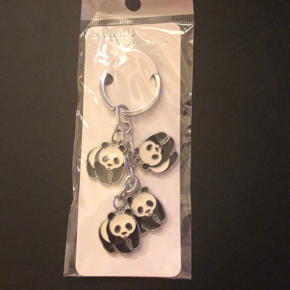 Panda key chain